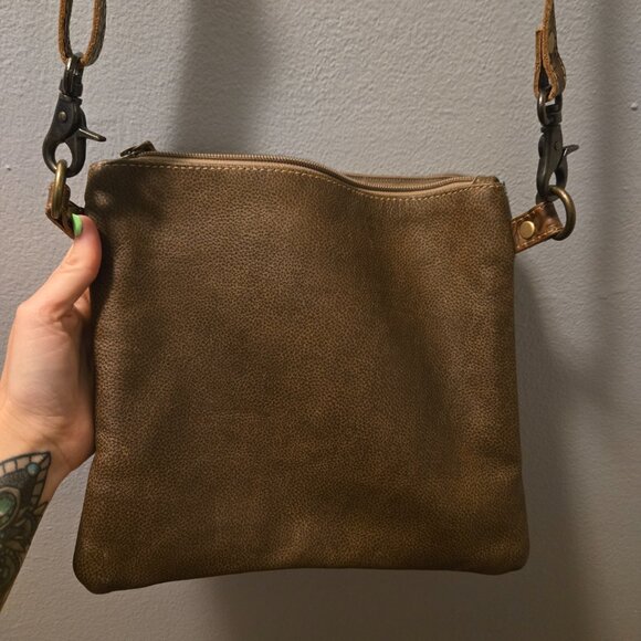 Myra Bag Leather Crossbody Western Chic Cosmic Cowboy - Picture 6 of 6